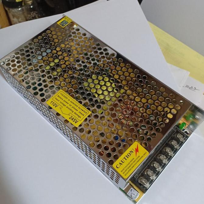 Promo Power Supply Adaptor Switching 12V 10A / Trafo 12 Volt 10 Ampere Diskon