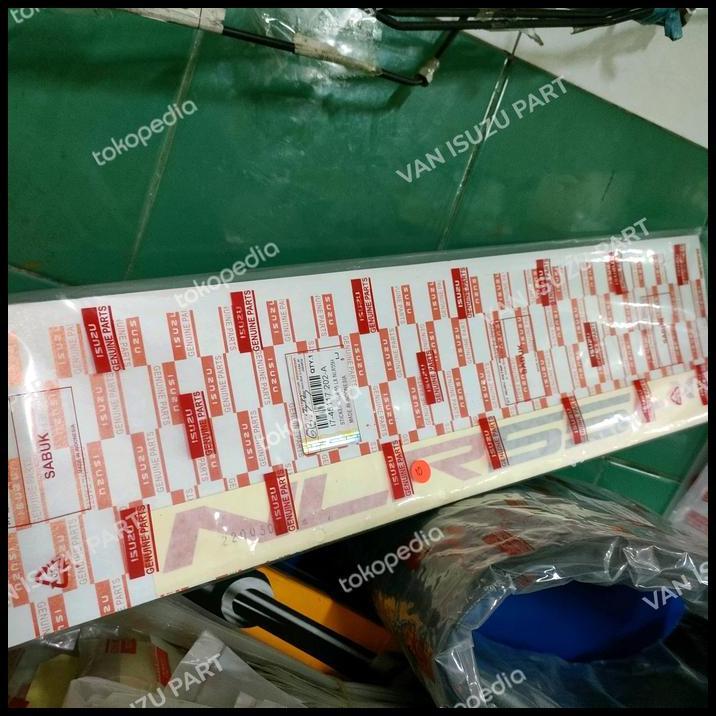 TERLARIS STIKER SETIKER NLR55LX NLR 55 LX NLR55 LX ORIGINAL ISUZU