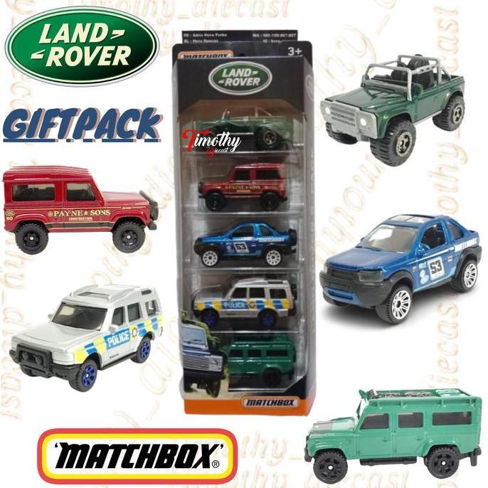 [VIRAL] Matchbox Giftpack Land Rover Series SVX DISCOVERY DEF110 FREELANDER 90
