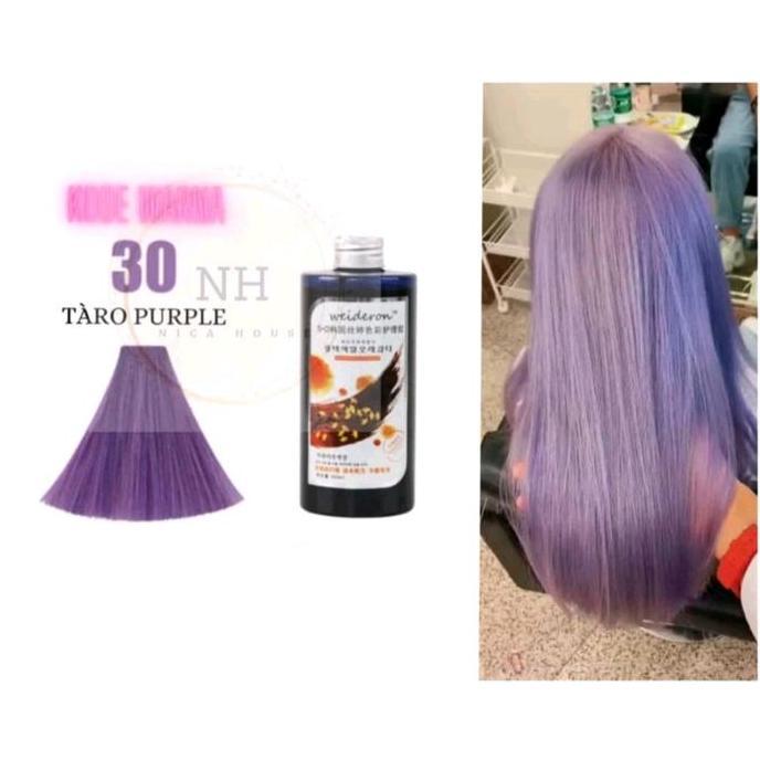 Lushhair- Weideron Hair Color Ter Intense Color Cat Rambut Langsung Oles Tanpa Campuran Weideron Ter