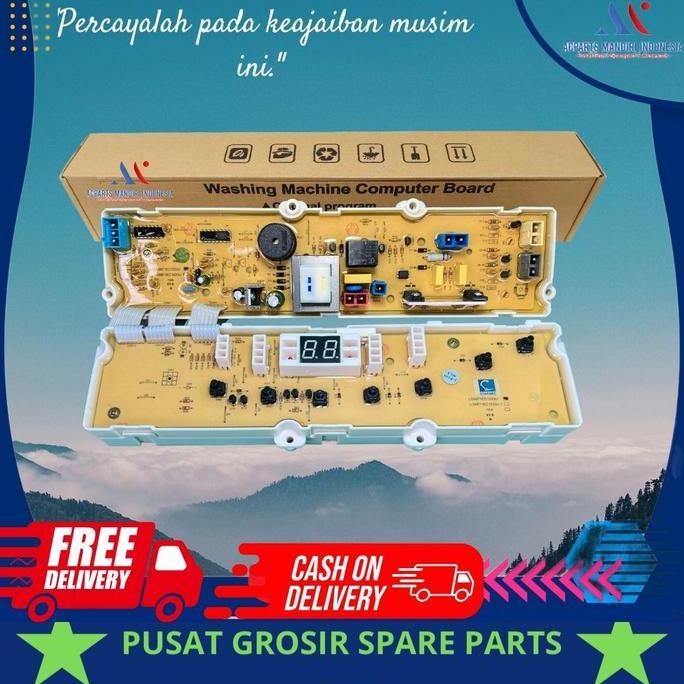 LG WF-F801TC / WF-L801TC modul pcb mesin cuci Top Loading