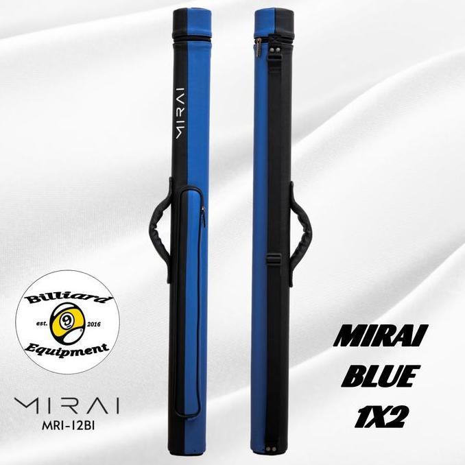 MIRAI 1X2 - BLUE | TAS BILLIARD | CUE CASE BILLIARD RESTOCK