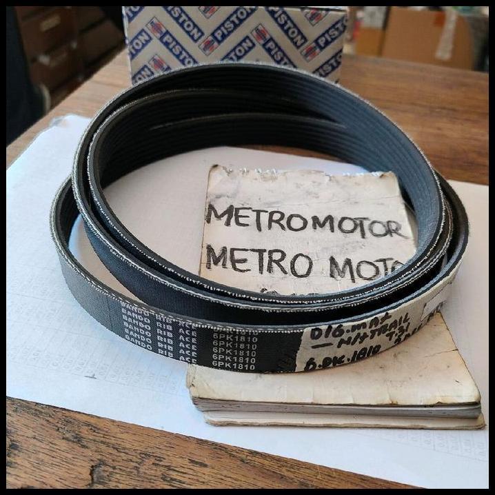 DISKON TALI KIPAS FAN BELT VAN BELT 6PK1810 6PK 1810 BANDO XTRAIL 