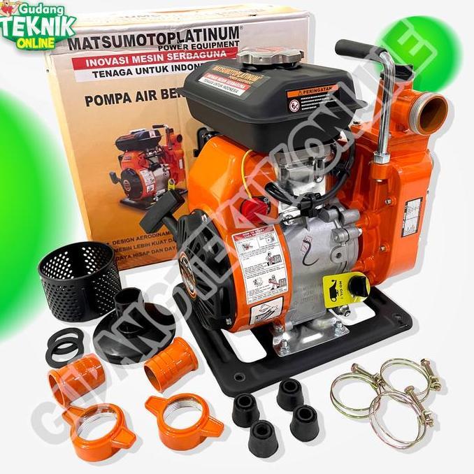 PHRENA Waterpump Pompa Air 1.5" MGP-40B MATSUMOTO / Mesin Pompa Sedot Air Sawah Irigrasi 1,5 Inch MG