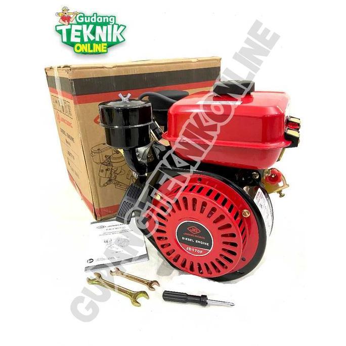 PHRENA (JD-170F JIDANGDONG) Engine Penggerak DIESEL 5HP JD170F JIANGDONG / Mesin Penggerak Serbaguna