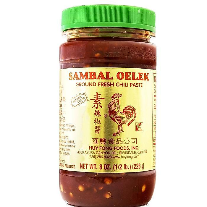Huy Fong Sambal Oelek Ground Fresh Chili Paste Saus Sambal Ulek Cabe