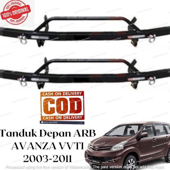 Promo Terbaru, Bumper Besi Depan Belakang Pelindung Bemper Mobil Avanza Vvti