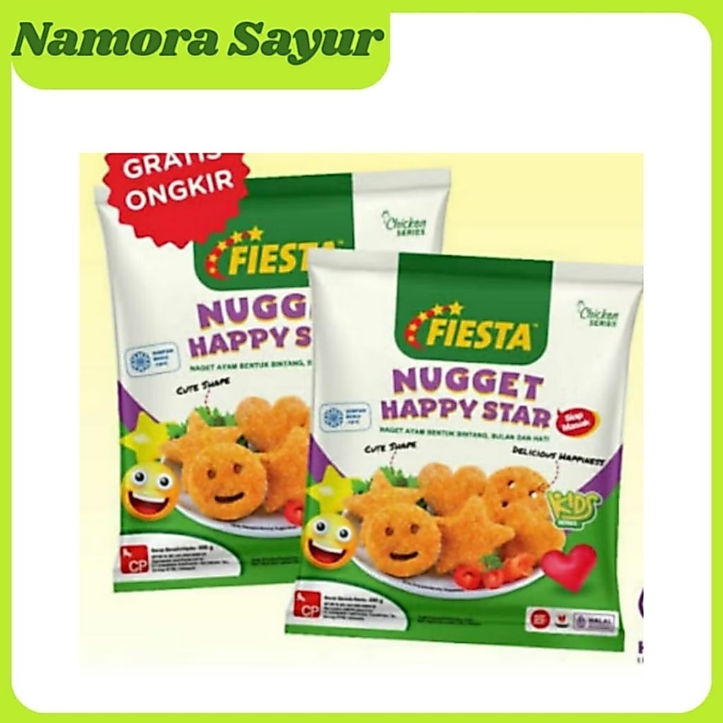 Fiesta Nugget Happy Star 450 gr