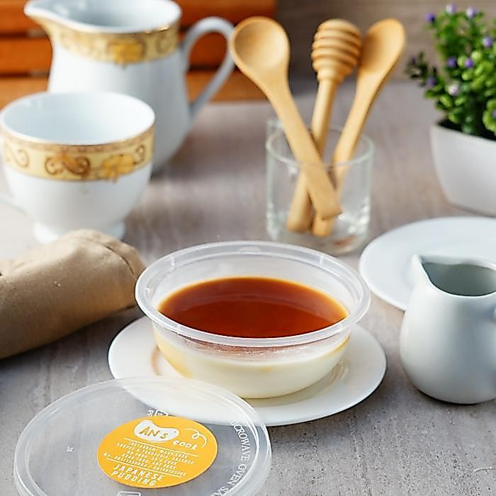 NEW Japanese milk pudding / Purin / pudding gyukaku + brown sugar