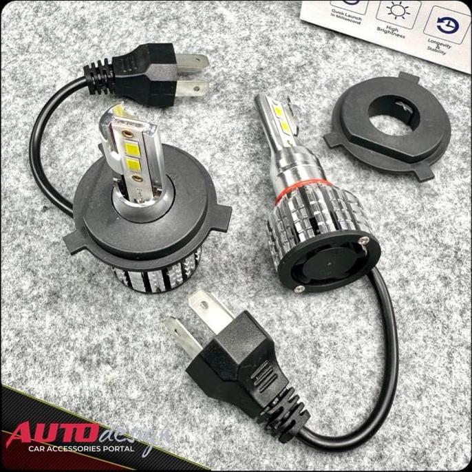 Promo ADS6 Lampu LED Mobil 50Watt 12Volt Putih 6000K H1 H3 H4 H7 H8 H11 H16 Diskon