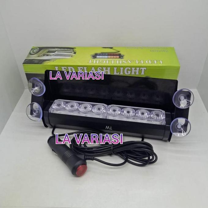 Promo Lampu Led Strobo Dashboard Mobil - Strobo Led Dasboard Mobil 12v Diskon