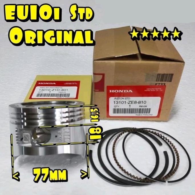 ```````] EU10i 0.00 Piston with Ring Genset Honda EU 10i EU-10i Std Original