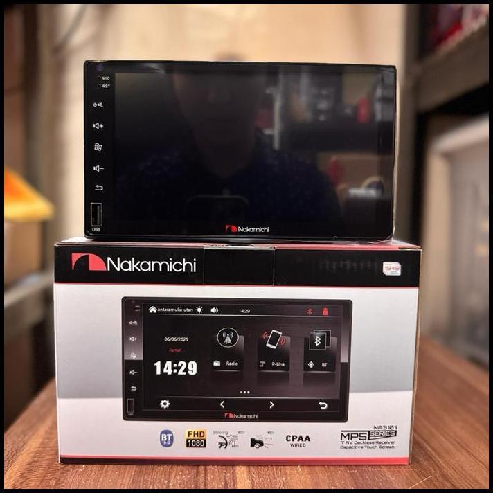 TERBARU HEADUNIT DECKLESS NAKAMICHI 7 INCH MOBIL UNIVERSAL / MP5 NAKAMICHI CARPLAY 