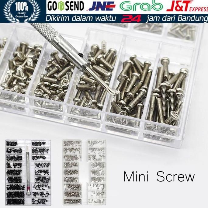 ZANLOZ Baut laptop sekrup mur notebook HP netbook pc laptop Screw Universal