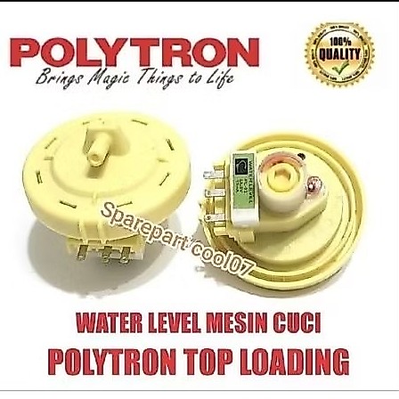 WATER LEVEL SENSOR / SENSOR LEVEL AIR MESIN CUCI POLYTRON Polytron Zero matic Top Loading / 1 Ta...