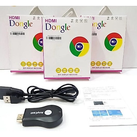 ANYCAST DONGLE WIFI DISPLAY RECEIVER TV / DONGLE WIFI ORIGINAL