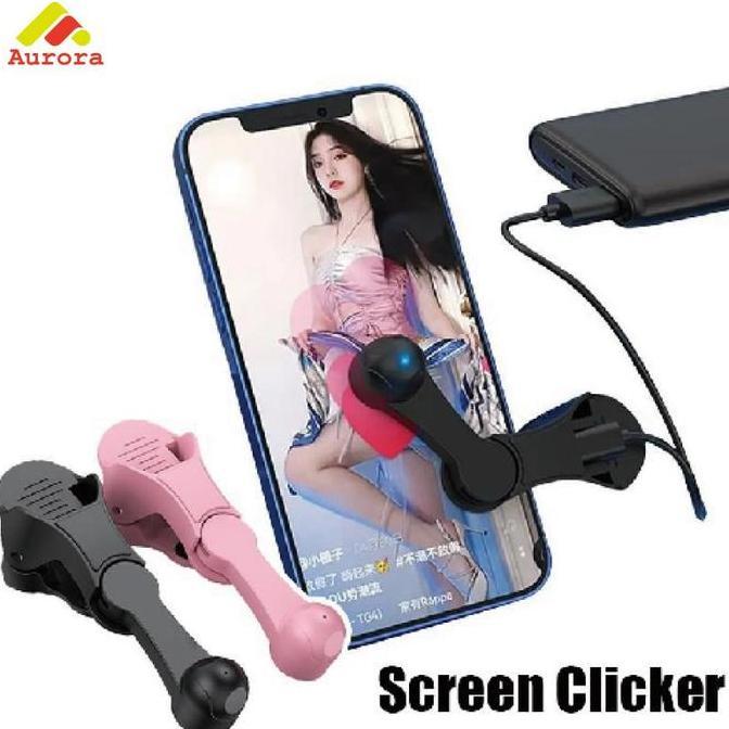 GAIZINPO Auto Clicker Smart - Alat Klik Otomatis Layar HP untuk Live Streaming YouTube & Game Taptap