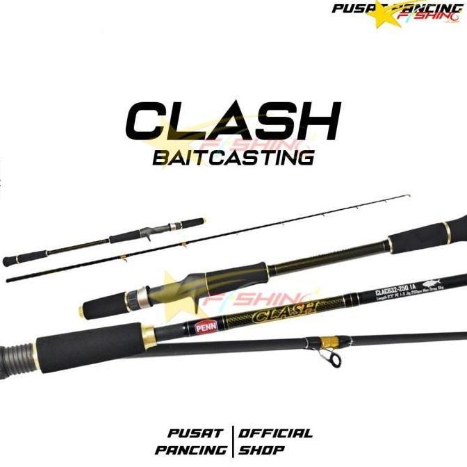 Starsfishing PENN Joran Pancing  Clash OH Overhead Mancing Light Jigging Dasaran Overhead Fuji