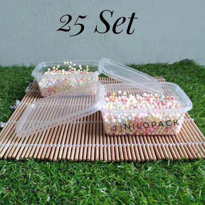 Thinwall DM 200ml Rect / Kotak Makan DM 200 ml
