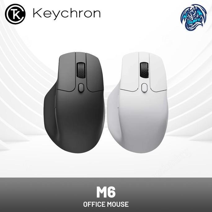 HARGA DISC - Keychron M6 All Silent Micro Switch Wireless Office Mouse