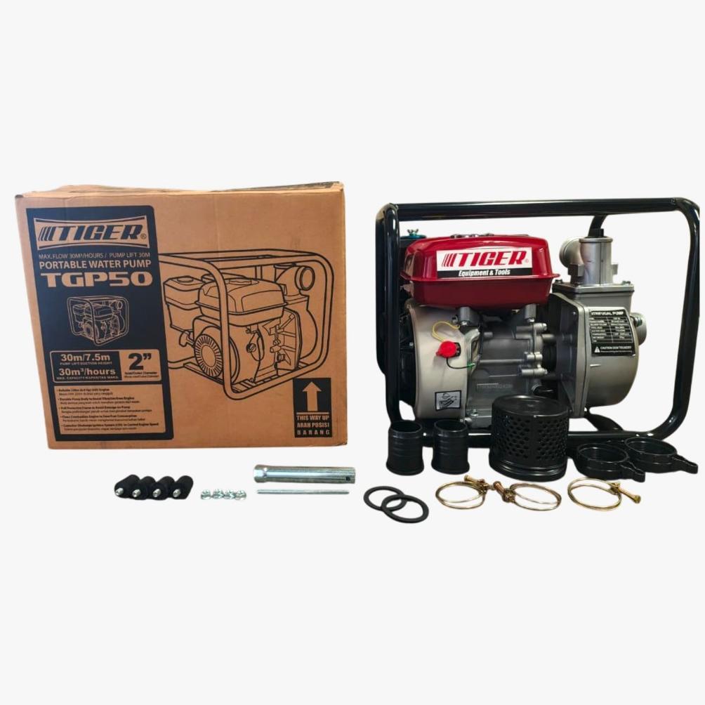 READYY TIGER POMPA AIR BENSIN 2 INCH 3 INCH PORTABLE WATER PUMP POMPA SAWAH IRIGASI