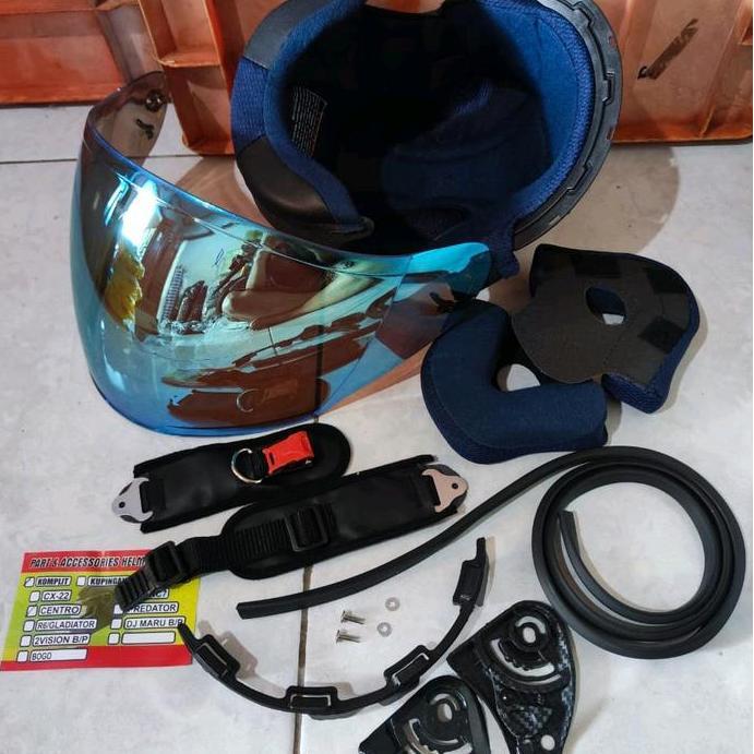 Helmet- Paket Kaca Helm Ink Centro Busa Ink Centro Fullset