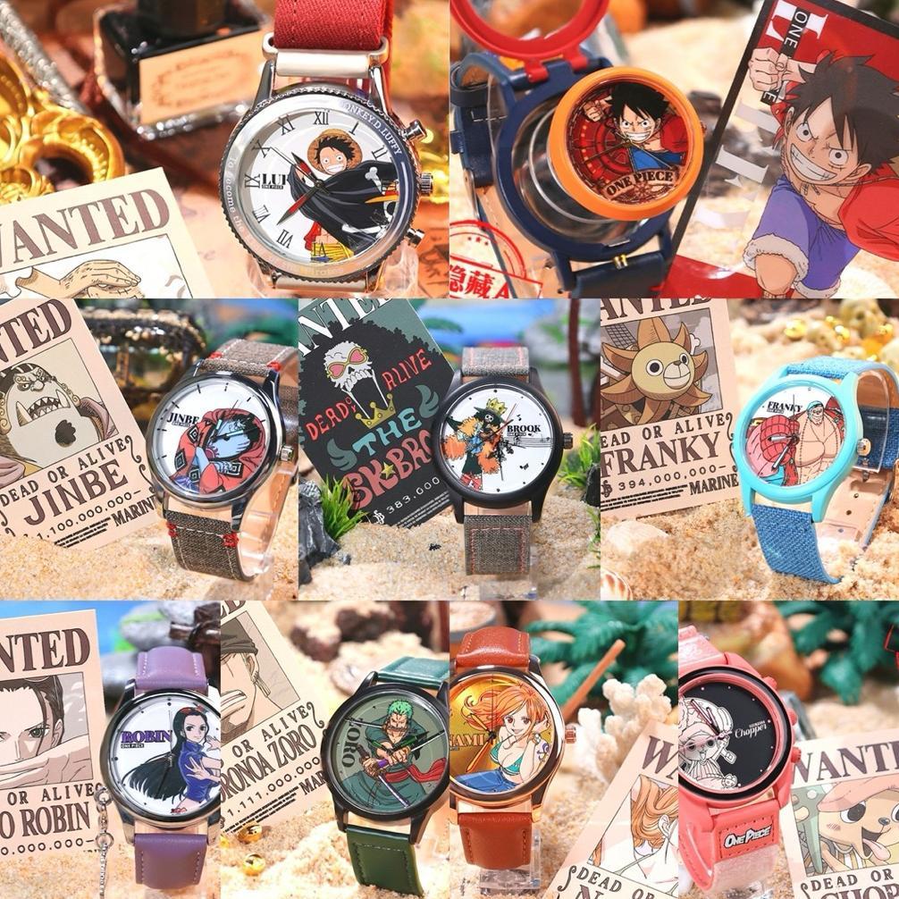 [READY STOCK] Official One Piece Straw Hat Crew Wrist Watch Blindbox / Jam Tangan One Piece Nakama L