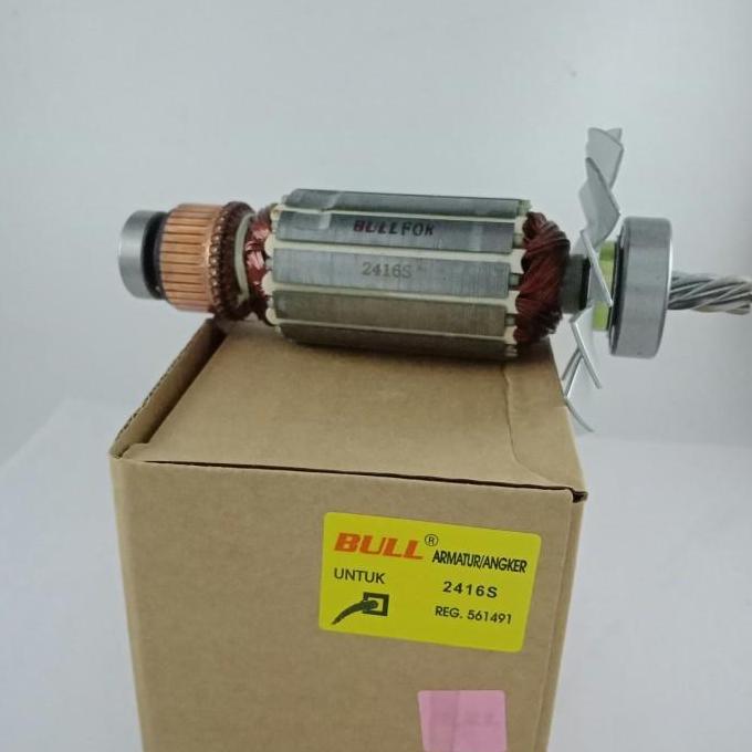 Wm Bull Armature Angker 2416S For Mesin Cut Off 16 Inch Makita