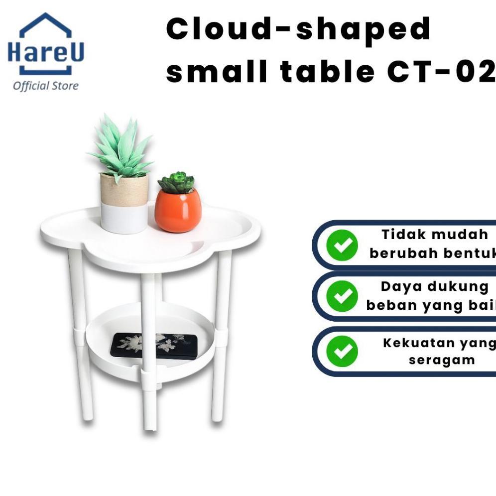 TP HareU Meja Samping Sofa Meja Kamar Meja kecil Meja Kopi Meja teras Meja Sudut Nakas Minimalis CT-