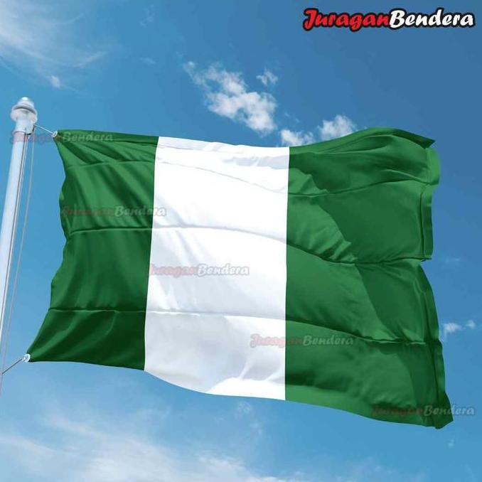 =====] Bendera Negara Nigeria / Flag of Nigeria Cetak Full Printing