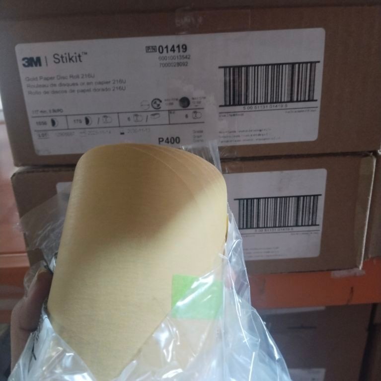 3M stikit gold 5in 216U #400 D/R (175 disc/roll)