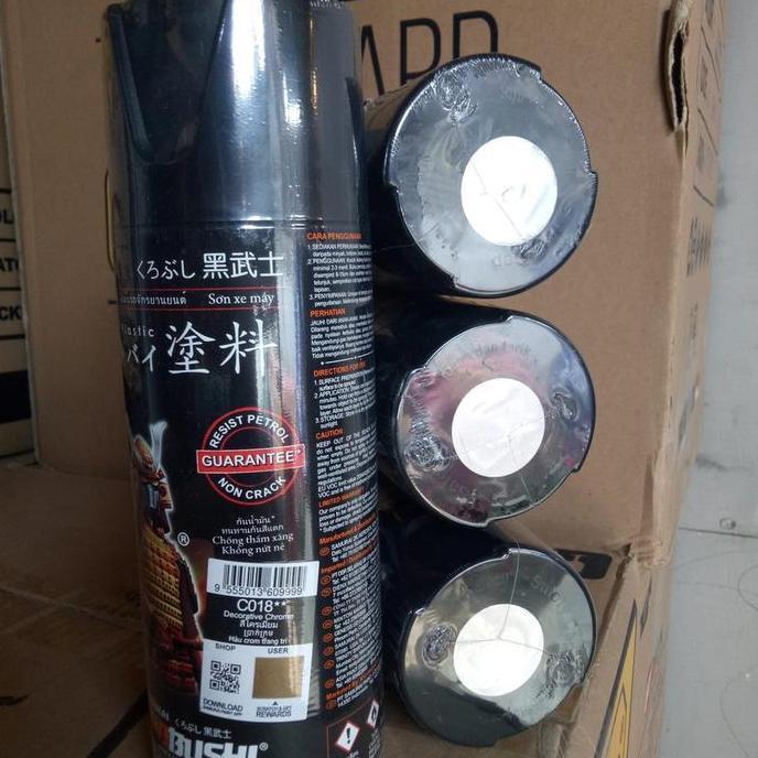 pilok pilox samurai chrome decorative chrome c018 c018** 400ml