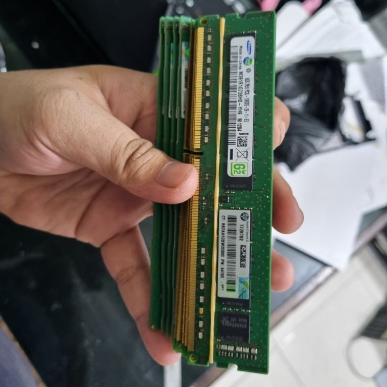 Ram memory seri e ddr3 pc3L 10600e 2rx8
