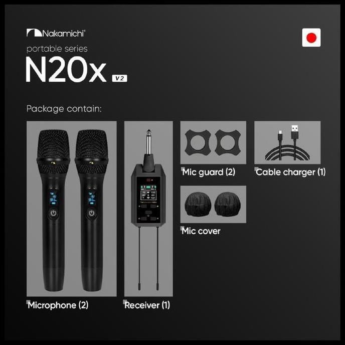 Myus- Nakamichi N20X V2 Microphone Wireless