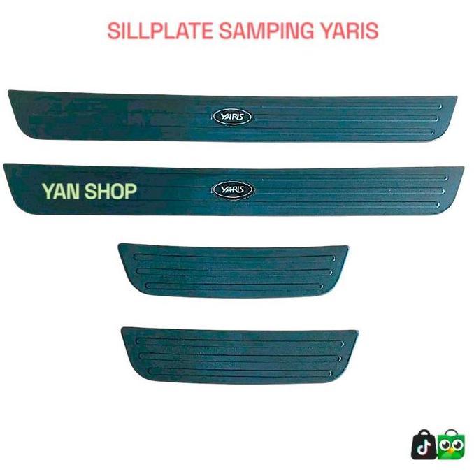Promo Sillplate Samping Mobil All New Yaris Sill Plate    Sealplate Tahun 2014 2015 2016 2017 2018 2