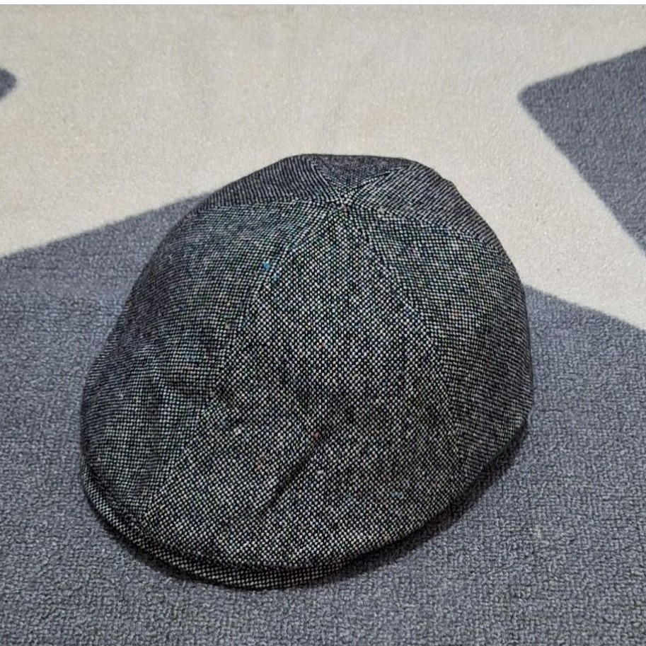 topi flat cap jmb bekas preloved unik denim