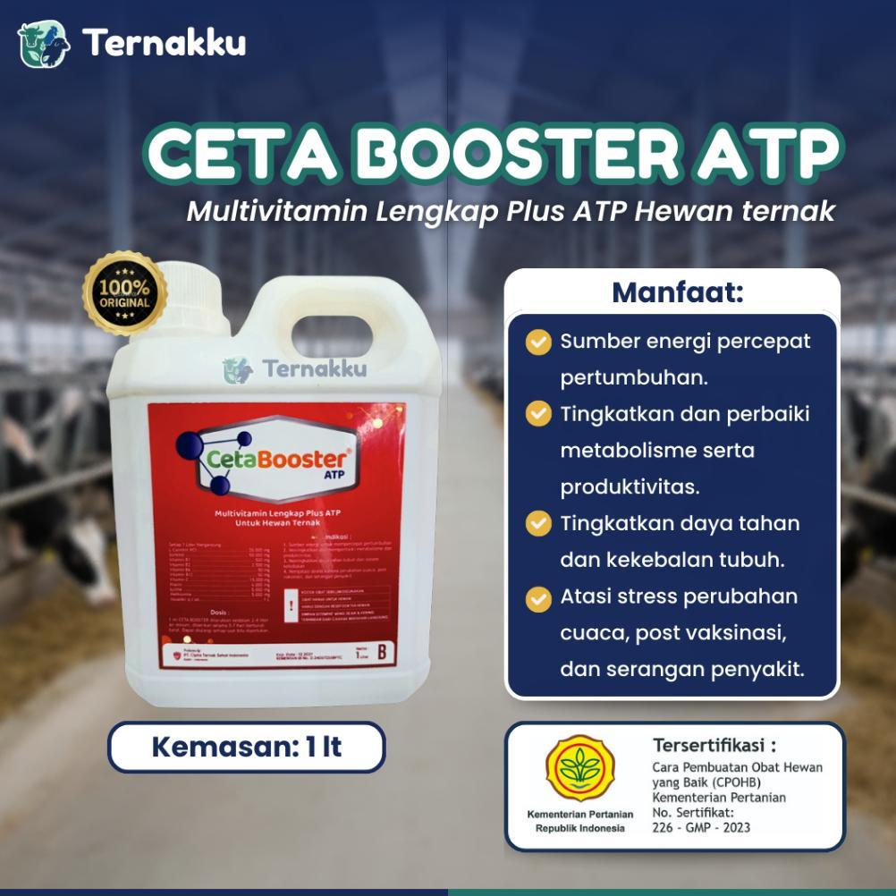 PROMOOO CETA BOOSTER ATP 1 LITER MULTIVITAMIN PLUS ATP TERNAK