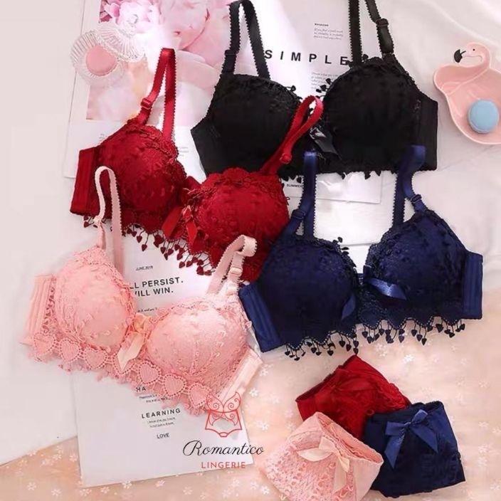 Bra Set / Set Bra + Cd / Set Bra / Bh Set Wanita Seksi Bh Setelan Wanita Dan Celana Dalam Wanita /Pu
