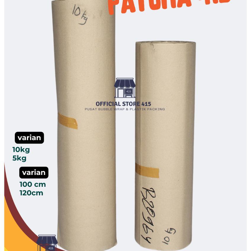 Karton Lembaran Gulungan Corrugated Karton / Single Face Roll