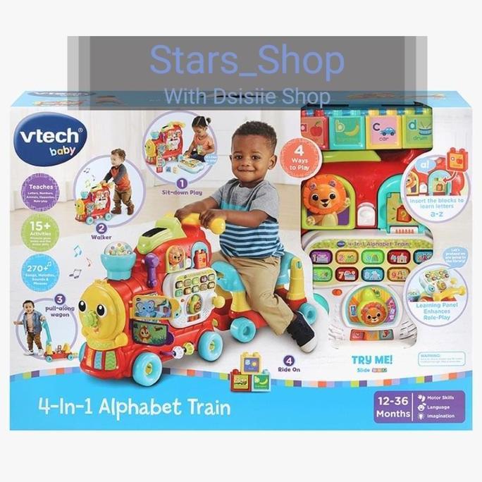 Allthebest- Vtech Baby 4in1 Alphabet Train Original