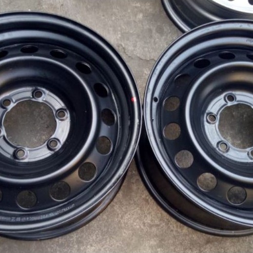 Velg kaleng ORIGINAL TOYOTA HILUX ring 17x7.5inch pcd 6x139.7 (Non DOP) Bisa Satuan bisa untuk fortu