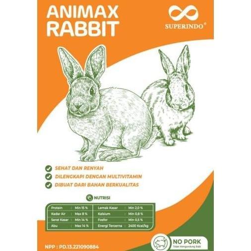ANIMAX RABBIT FOOD 20Kg / Makanan Kelinci ANIMAX (OJOL) PAS