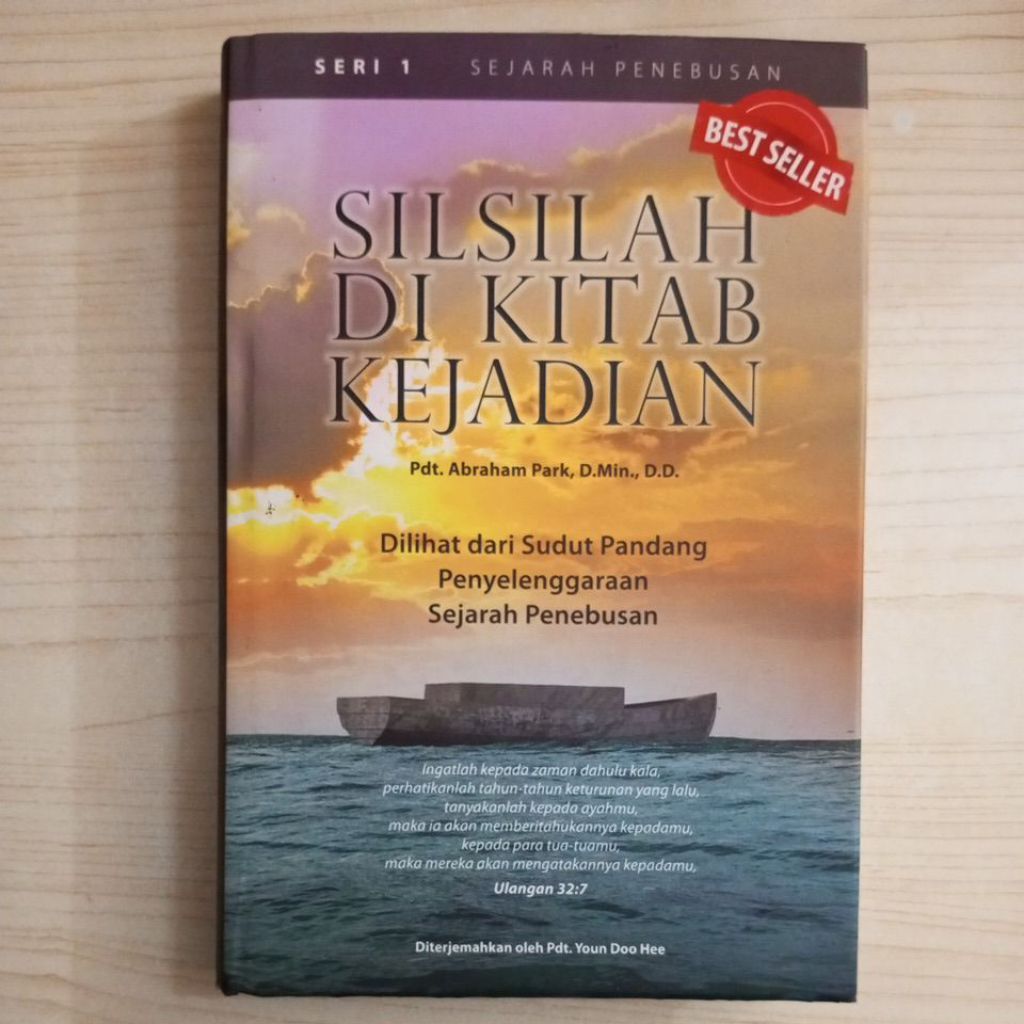 BUKU SILSILAH DI KITAB KEJADIAN OLEH PDT ABRAHAM PARK D MIN DD