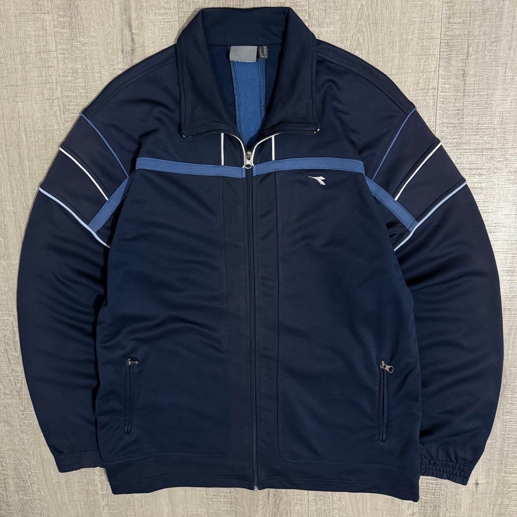 Jacket diadora tracktop navy