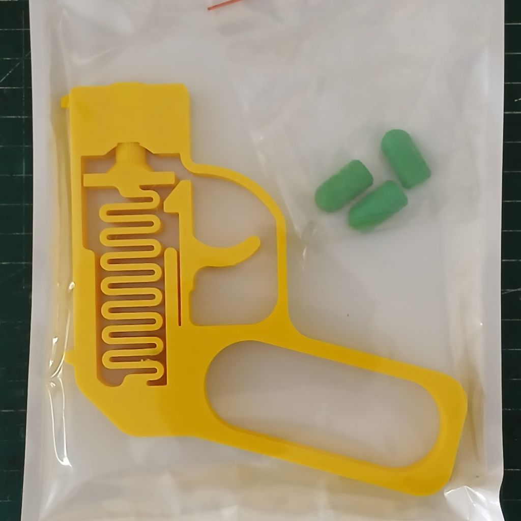spring gun pistol mainan anak aman