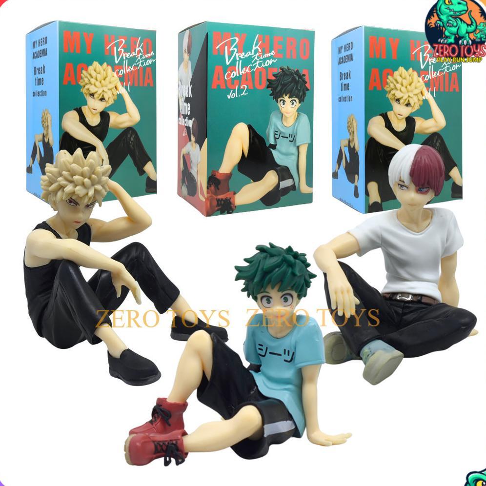 RTY Figure My Hero Academia Break Time Casual Ver Bakugo Deku Todoroki