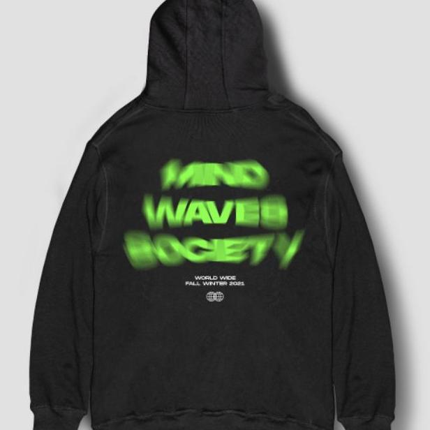 Failofficial Hoodie - Mind Waves 01 Fleece 100% Cotton