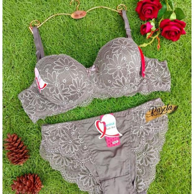 Bra Bh Fashion Wanita/Bra+Cd/Bh Setelan Cd/Bra Set Cd Cup B