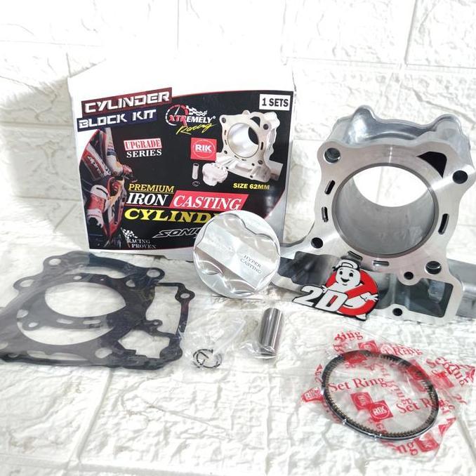 blok set 62 mm xtr Sonic Supra GTR cb CBR 150 led