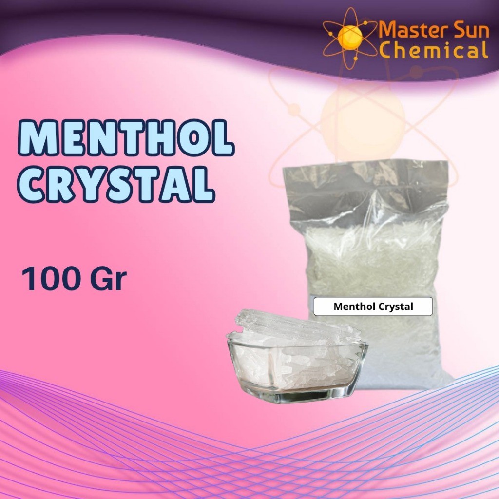 Menthol Crystal - Mentol Kristal Food Grade 100 Gram